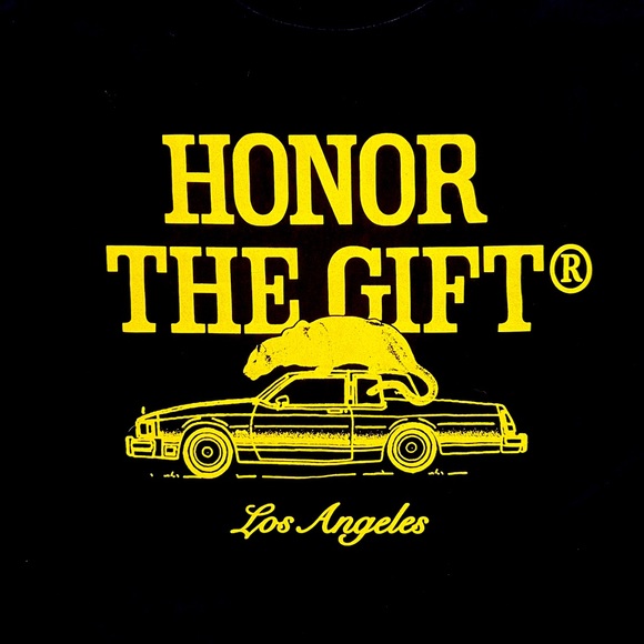 Honor The Gift / XXL / Los Angeles / T-Shirt / Black / NWT - Picture 3 of 6